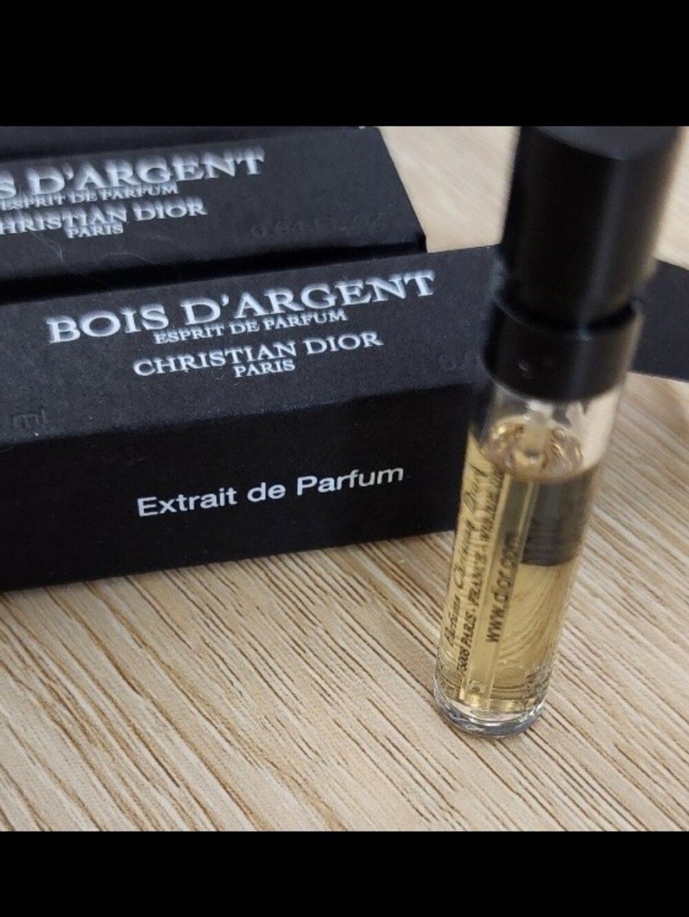 Christian Dior Bois D'Argent Esprit sample  extrait